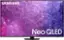 Front. Samsung - 75" Class QN90C Neo QLED 4K UHD Smart Tizen TV - Titan Black.