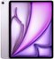 Apple - 13-inch iPad Air M2 chip Built for Apple Intelligence Wi-Fi + Cellular 1TB - Purple (Unlocked)-Back_Standard 