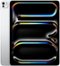 Apple - 13-inch iPad Pro M4 chip Built for Apple Intelligence Wi-Fi + Cellular 256GB with OLED - Silver (Unlocked)-Back_Standard 