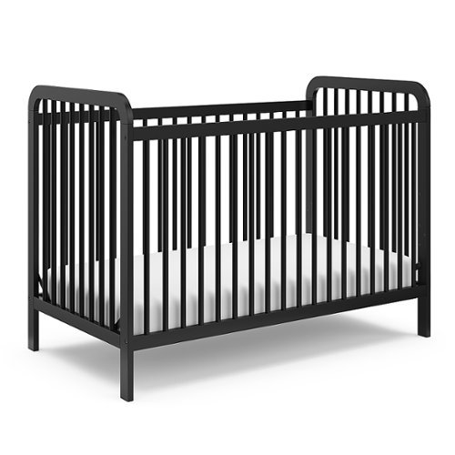 

Storkcraft - Pasadena 3-in-1 Convertible Crib - Black