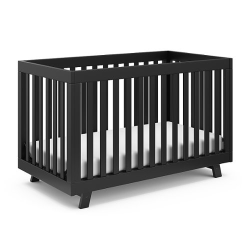 

Storkcraft - Beckett 3-in-1 Convertible Crib - Black