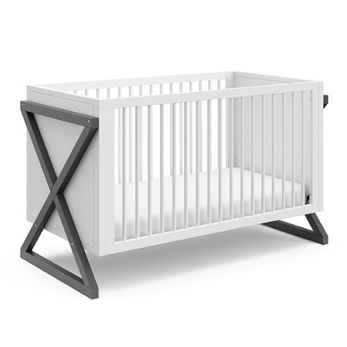 

Storkcraft - Equinox 3-in-1 Convertible Crib - Pebble Gray