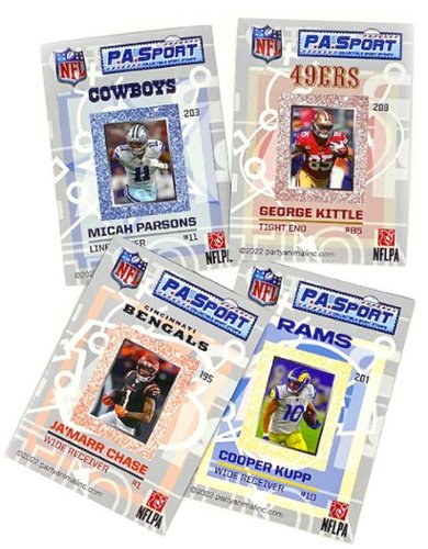 P.A. Sport Collectible Sport Stamps NFL 36-Count Stamp Pack WORLDWIDE DELIVERY