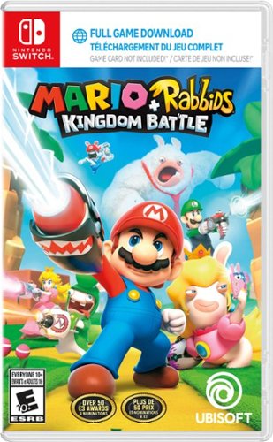 Mario + Rabbids Kingdom Battle (Code in Box) - Nintendo Switch, Nintendo Switch – OLED Model, Nintendo Switch Lite