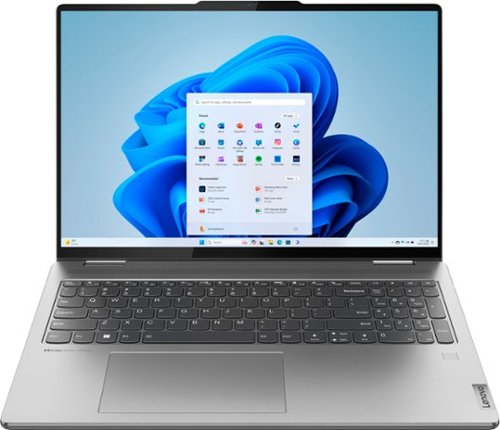 Lenovo - Yoga 7 16" WUXGA 2 in 1 Touch Screen Laptop - AMD Ryzen 5 7535U - 8GB Memory - 512GBSSD - Arctic Grey