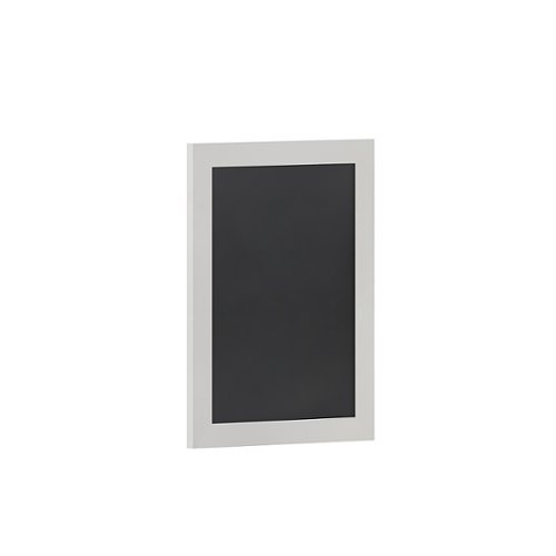 Alamont Home - Canterbury 18"W x 0.75"D x 24"H Magnetic Wall Mounted Chalkboard - Solid White