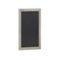 Alamont Home - Canterbury 20"W x 0.75"D x 30"H Magnetic Wall Mounted Chalkboard - Weathered Brown-Front_Standard