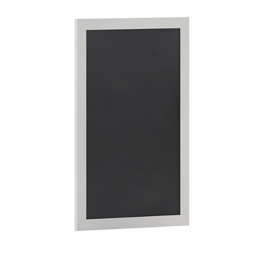 

Flash Furniture - Canterbury 24"W x 0.75"D x 36"H Magnetic Wall Mounted Chalkboard - Solid White