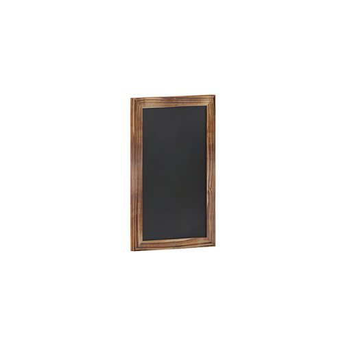Alamont Home - Canterbury 11"W x 0.75"D x 17"H Magnetic Wall Mounted Chalkboard - Torched Brown