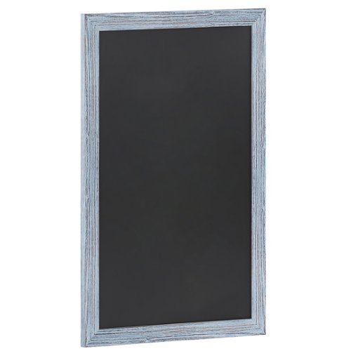 

Flash Furniture - Canterbury 24"W x 0.75"D x 36"H Magnetic Wall Mounted Chalkboard - Blue