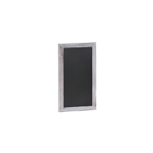 Alamont Home - Canterbury 11"W x 0.75"D x 17"H Magnetic Wall Mounted Chalkboard - White Washed