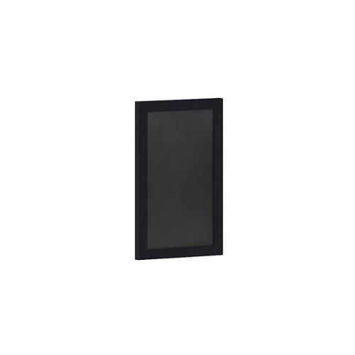 

Flash Furniture - Canterbury 11"W x 0.75"D x 17"H Magnetic Wall Mounted Chalkboard - Black