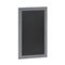 Alamont Home - Canterbury 20"W x 0.75"D x 30"H Magnetic Wall Mounted Chalkboard - Gray-Front_Standard