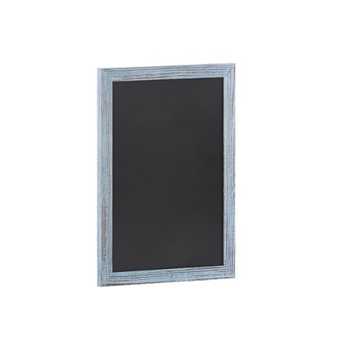 Alamont Home - Canterbury 18"W x 0.75"D x 24"H Magnetic Wall Mounted Chalkboard - Rustic Blue