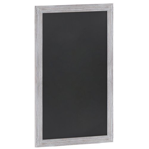 Alamont Home - Canterbury 24"W x 0.75"D x 36"H Magnetic Wall Mounted Chalkboard - White Washed