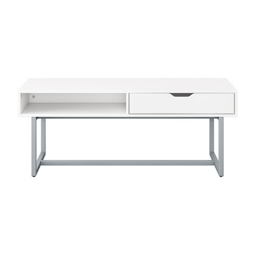 

CorLiving - Auston Single Drawer Coffee Table - White