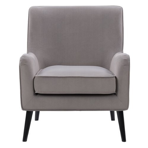 

CorLiving - Elwood Modern Accent Chair - Grey