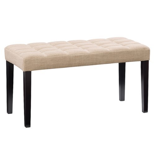 

CorLiving - California Fabric Tufted Bench - Beige