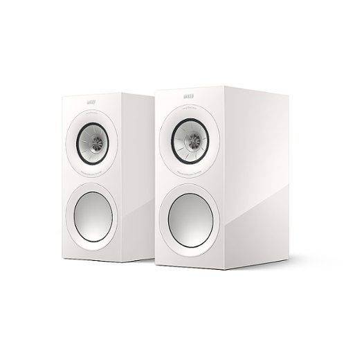 

KEF - R3 Meta Bookshelf Loudspeaker (Pair) - White