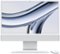 Apple - iMac 24" All-in-One - M3 chip - 8GB Memory - 256GB (Latest Model) - Silver-Front_Standard 