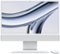 Apple - iMac 24" All-in-One - M3 chip 10-Core - 8GB Memory - 256GB - Silver-Front_Standard