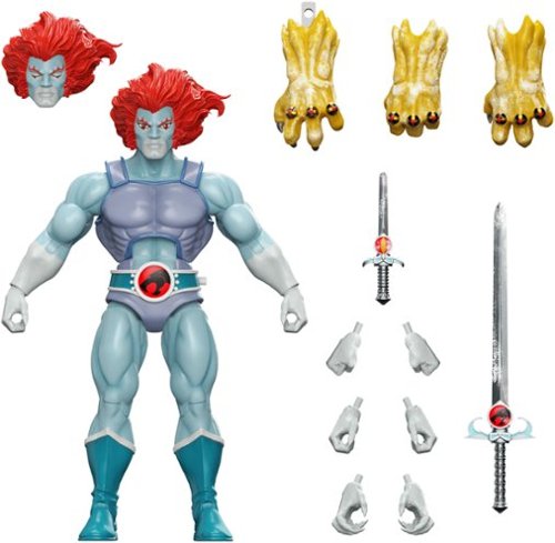 Super7 - ULTIMATES! 7 in Plastic ThunderCats - Lion-O (Hook Mountain Frozen Ice)