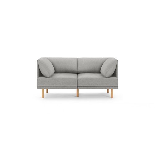 

Burrow - Contemporary Range 2-Seat Sofa - Stone Gray