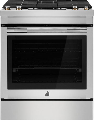 Photos - Cooker AiR JennAir - 6.2 Cu. Ft. Slide-In Dual Fuel Convection Range with Self-Cleani 