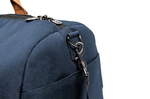 PKG Bishop 42L Recycled Duffle Bag - Navy/Tan WHERE TO BUY