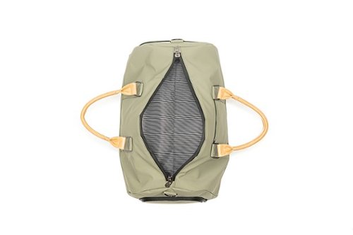 PKG Bishop 42L Recycled Duffle Bag - Green/Light Tan HOW TO BUY