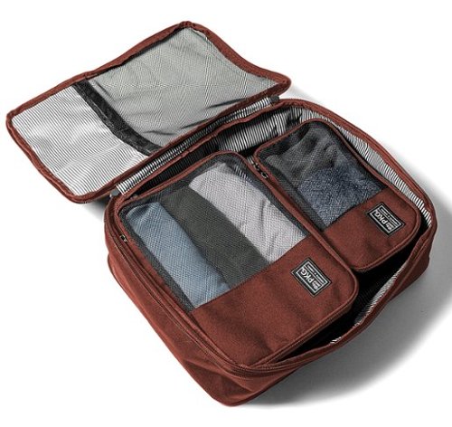 PKG Union Recycled Packing Cubes 3 Pack - Rum Raisin/Tan HOW TO BUY