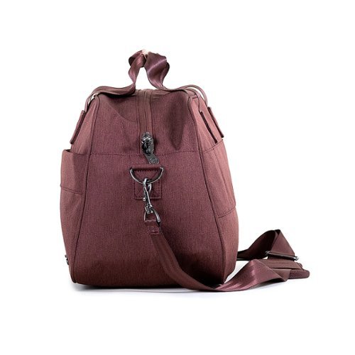 PKG Westmount 26L Recycled Duffle Bag - Rum Raisin/Tan GLOBAL SHIPPING