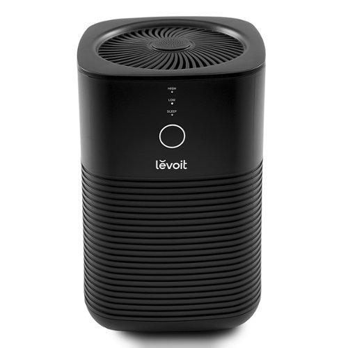 Levoit - Aromatherapy Desktop True HEPA Air Purifier - Black