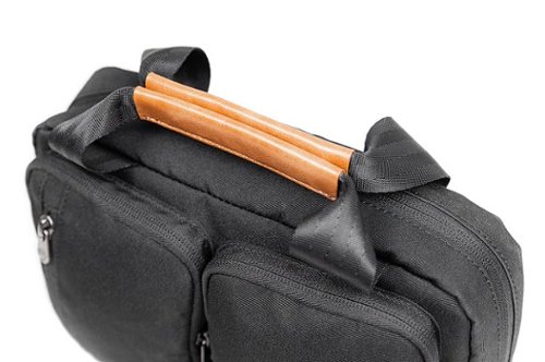 PKG Simcoe Recycled Toiletry Bag - Black/Tan HOW TO BUY