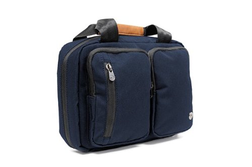 Image of PKG - Simcoe Recycled Toiletry Bag - Navy/Tan