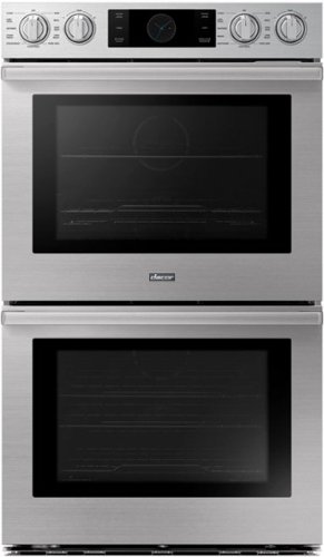 Dacor - Transitional 30" Built-In Electric Four-Part Pure Convection Double Wall Oven with Steam Assist and Chef Mode - Silver Stainless Steel