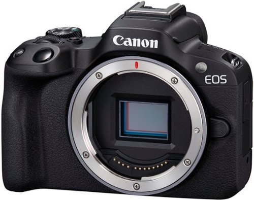 Canon EOS R50 4K Video Mirrorless Camera with RF-S18-45mm f/4.5-6.3 IS STM Lens - Black SHOP ONLINE