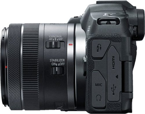 Canon EOS R8 4K Video Mirrorless Camera with RF24-50mm f/4.5-6.3 IS STM Lens - Black GLOBAL SHIPPING