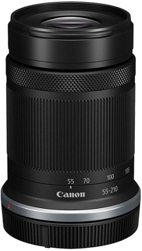 Canon RF-S55-210mm F5-7.1 IS STM Telephoto Zoom Lensfor EOS R-Series Cameras - Black SHOP ONLINE