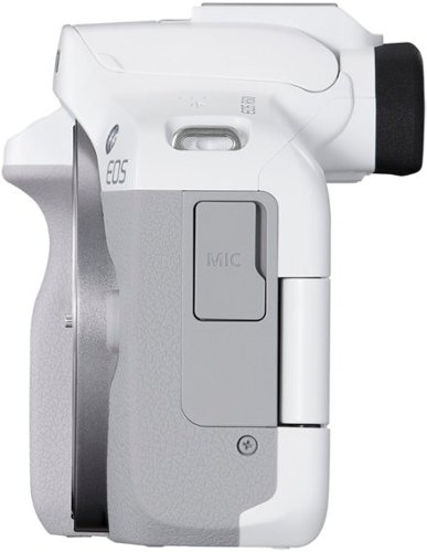 Canon EOS R50 4K Video Mirrorless Camera with RF-S18-45mm f/4.5-6.3 IS STM Lens - White BUY IN MIDDLE EAST