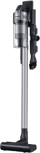 

Samsung - Jet™ 75+ Cordless Stick Vacuum with Additional Battery - Titan ChroMetal