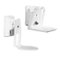 SANUS Elite - Adjustable Speaker Wall Mount for Sonos Era 100 and Era 300 Speakers - Pair - White-Front_Standard