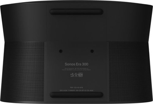 Sonos Era 300 Smart Speaker with Spatial Audio (Each) - Black GLOBAL SHIPPING