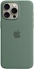 Apple - iPhone 15 Pro Max Silicone Case with MagSafe - Cypress-Front_Standard 