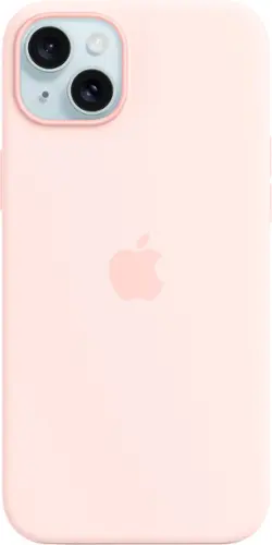 Apple iPhone 15 Plus Silicone Case with MagSafe Light Pink MT143ZM/A