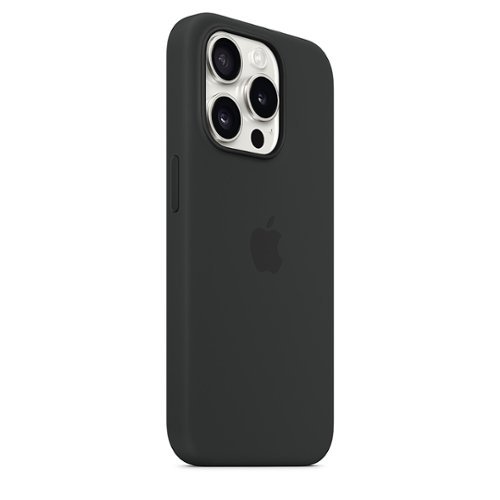Apple iPhone 15 Pro Silicone Case with MagSafe Black MT1A3ZM/A