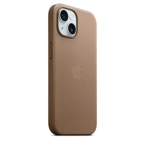 Apple iPhone 15 FineWoven Case with MagSafe Taupe - Best Buy
