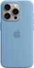 Apple - iPhone 15 Pro Silicone Case with MagSafe - Winter Blue-Front_Standard 