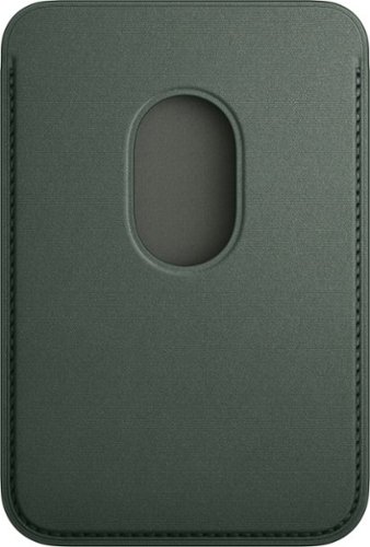 Apple - iPhone FineWoven Wallet with MagSafe - Evergreen