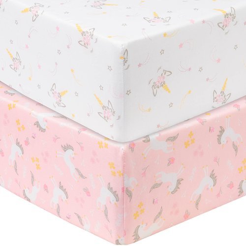 

Sammy & Lou - Mystical Dreams 2pk Microfiber Fitted Crib Sheets